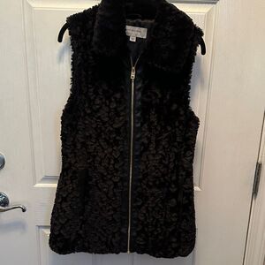 Marc New York Textured Black Vest